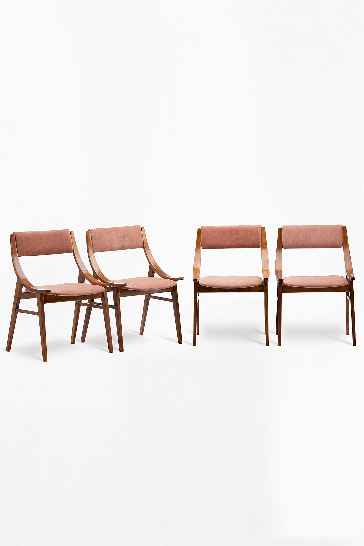 Set of 4 skoczek chairs from the 60