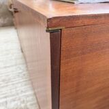 Enfilade teck XL années 60 constructiviste