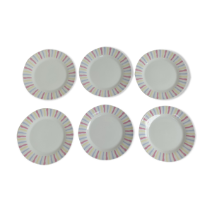 Assiettes à dessert porcelaine