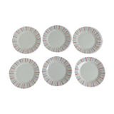 DESSERT PLATES PORCELAIN ELEGANCE PARIS