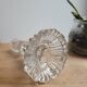 Small molded glass candlestick