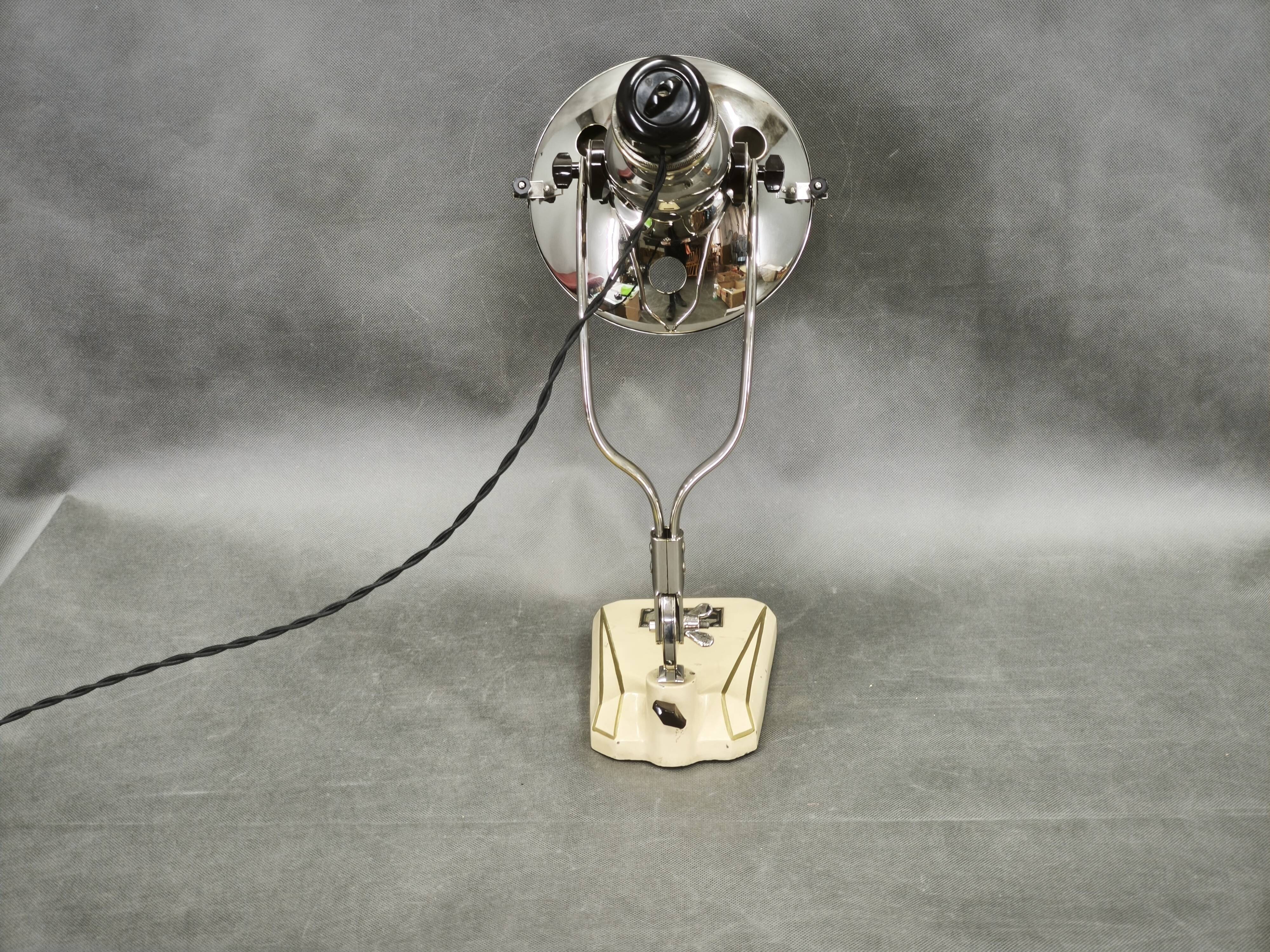Original Hanau Bauhaus Medical Lamp, Germany, 1930s