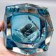 Antique ashtray pocket tray murano glass sommerso italy - flavio poli years