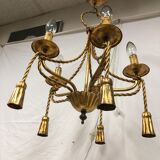 Golden chandelier 1970