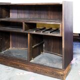 Bar in Wenge and brass, 50 years