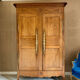 19th century oak wedding armoire