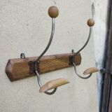 Wood/steel hooks