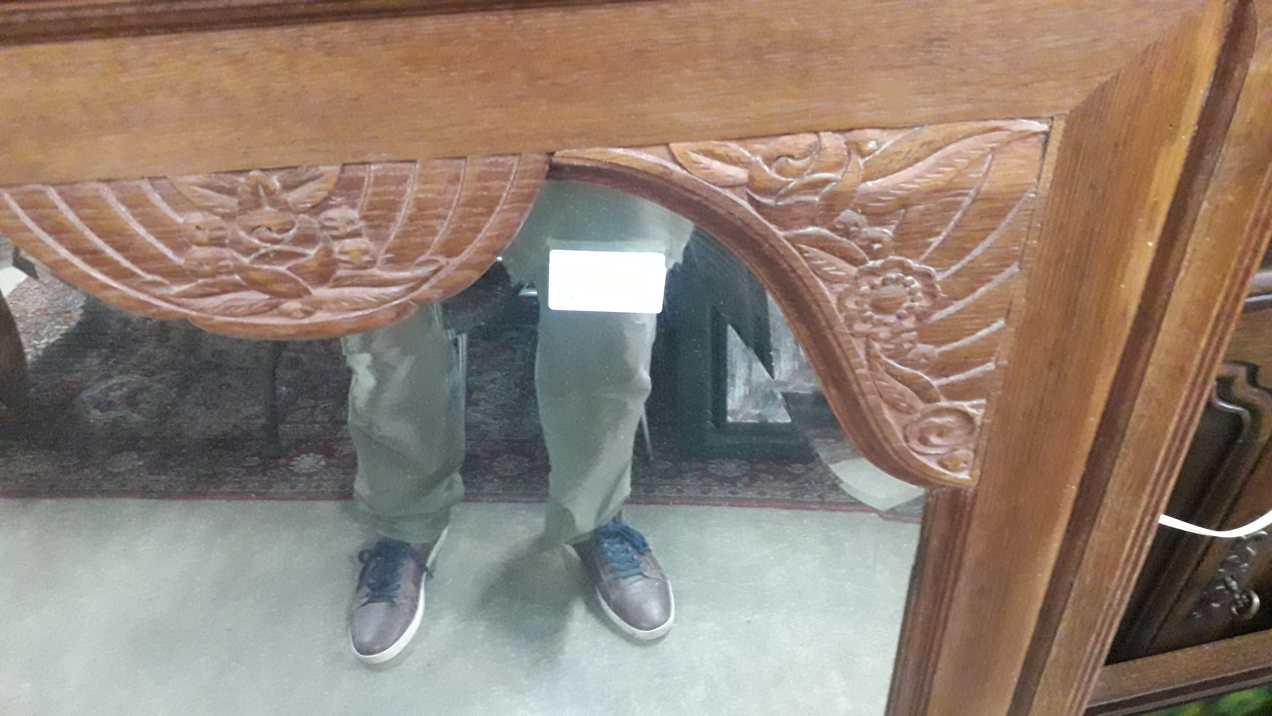 Art deco mirror, 125x88 cm