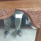 Art deco mirror, 125x88 cm