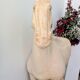 Large Tang-style horse in crackled ceramic 40 cm