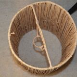 Raffia lampshade