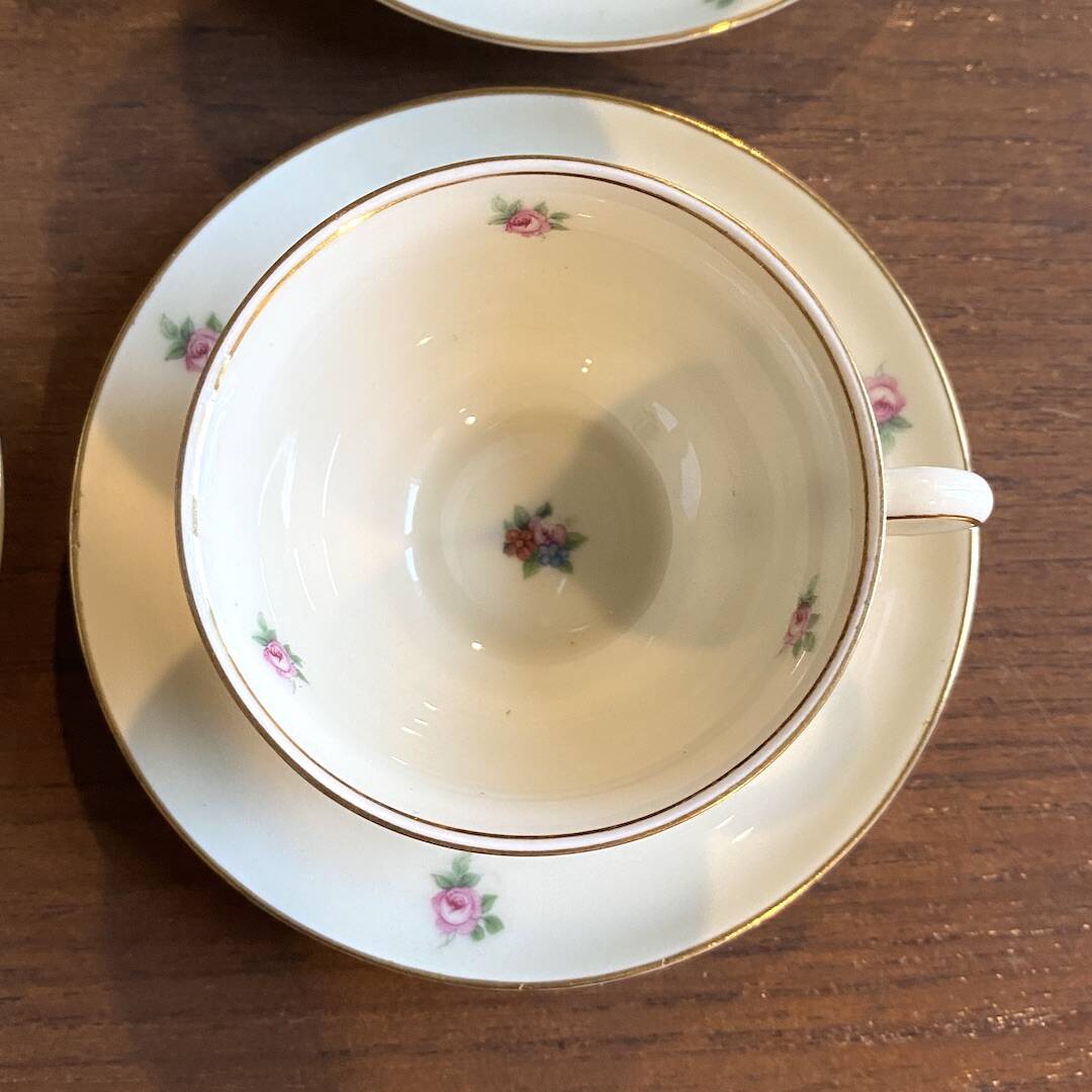 Royal Ivory Bohemia Porcelain Coffee Set