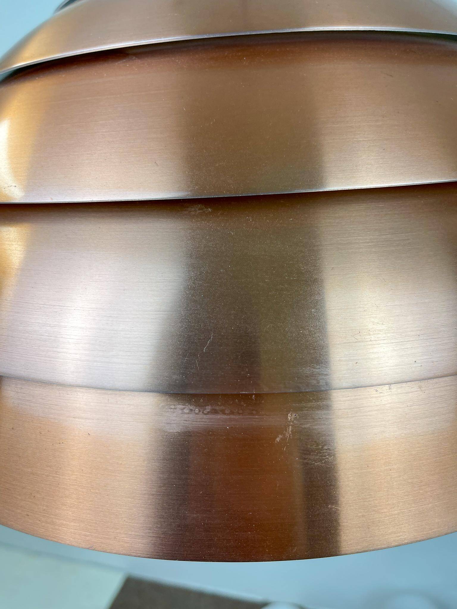 Copper suspension by Hans-Agne Jakobsson T325/450, Sweden, 1960s.