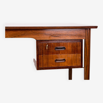 Bureau Danois en Palissandre par Arne Vodder 1960.