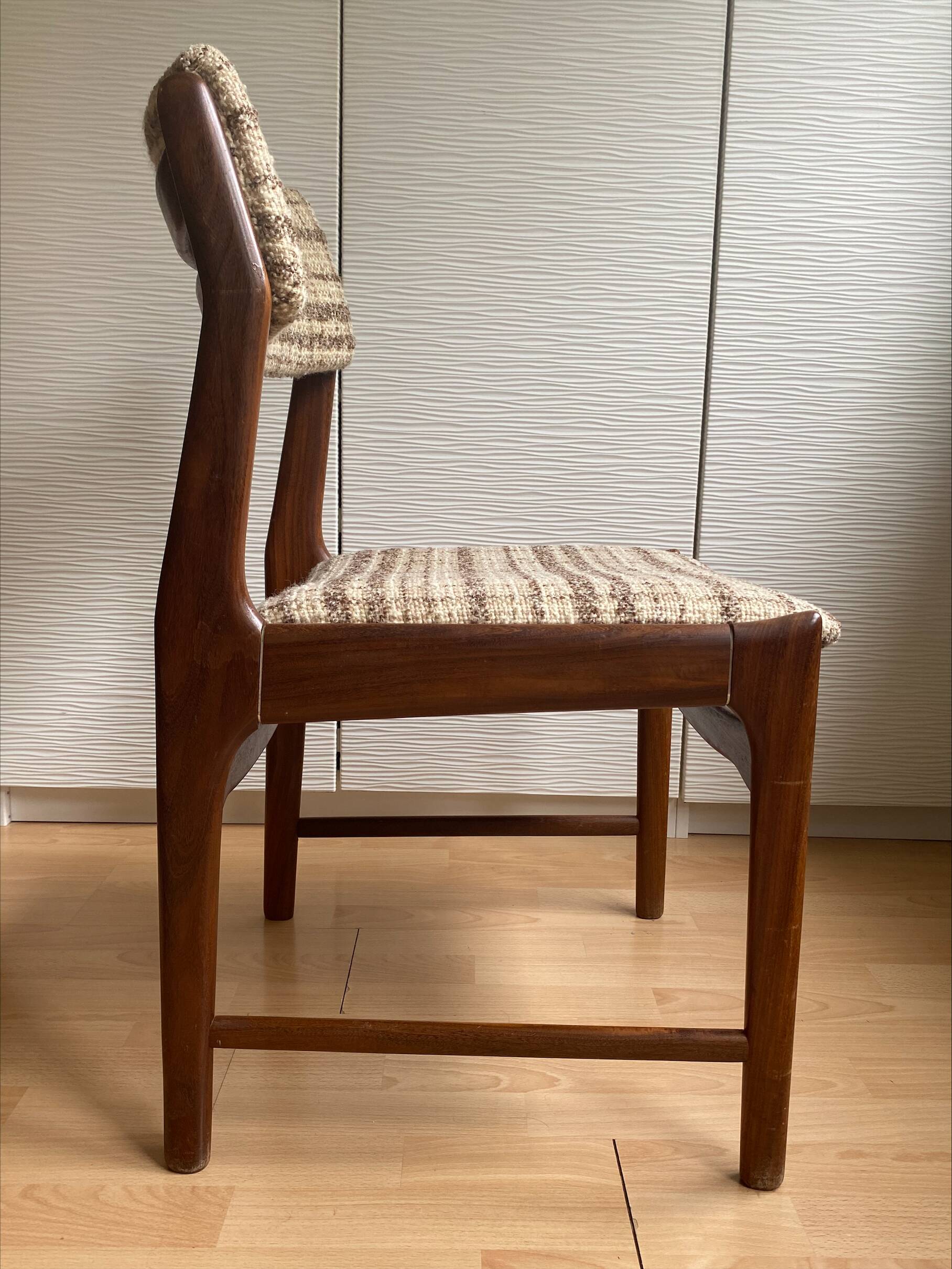 Set of 4 Authentic Mid-Century Danish Teak Dining Chairs