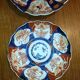 2 plates porcelain Imari nineteenth century 19th century