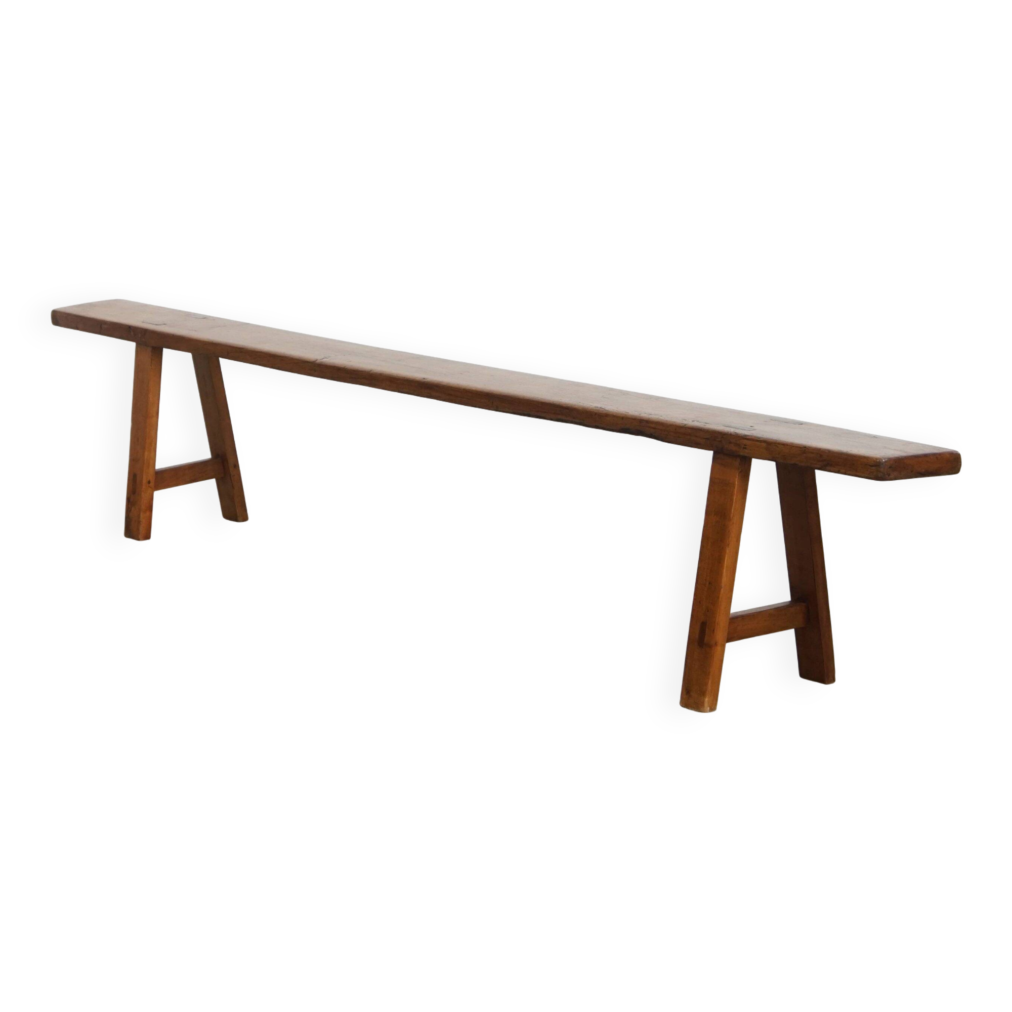 Banc antique en bois, France