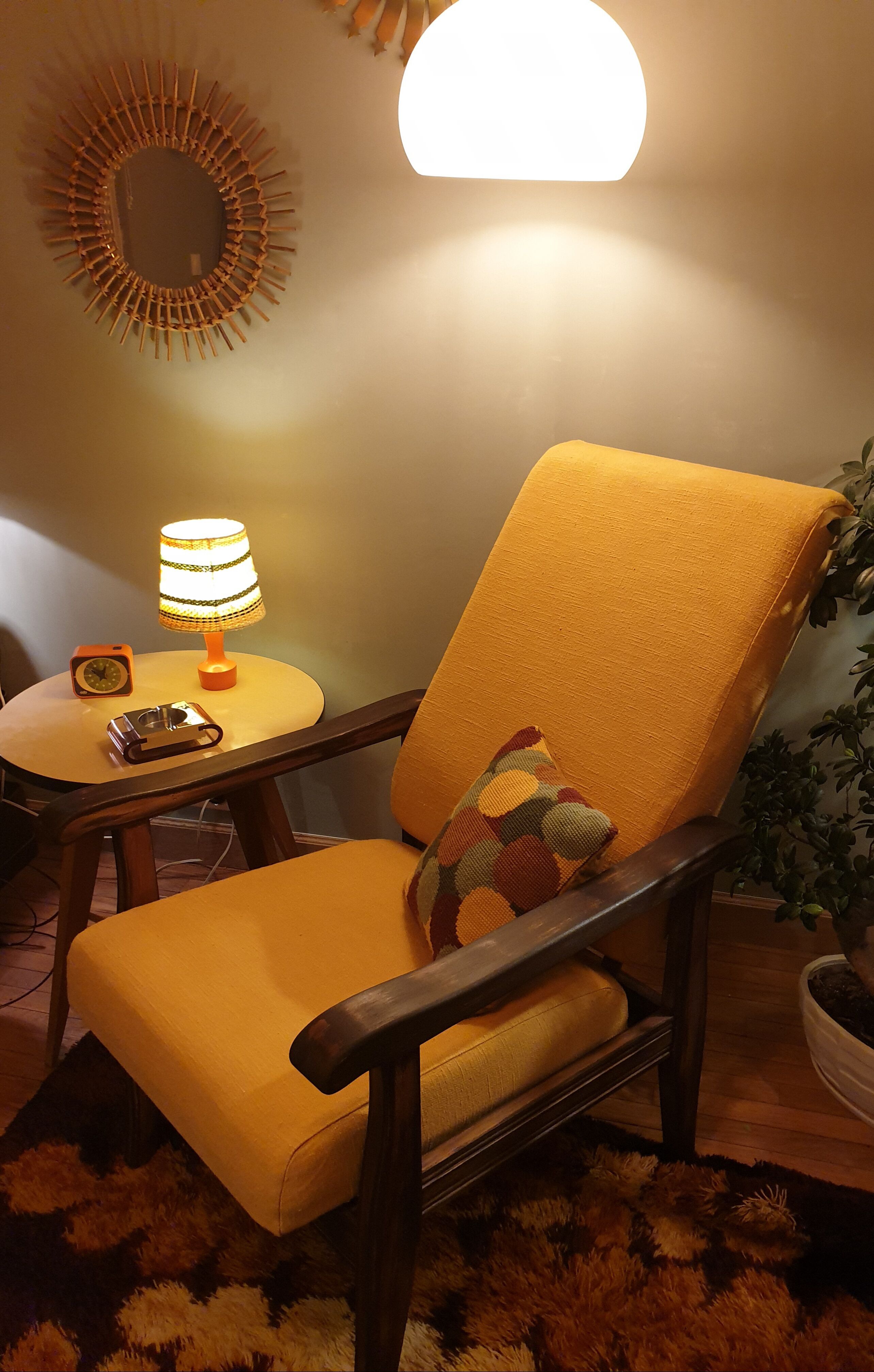 Lounge chair Danish style 1980