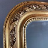 Miroir Louis-philippe Doré, XIXe Siècle