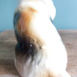 Dog signed Desvres Gabriel Fourmaintraux early 20th century