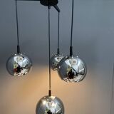 Chrome pendant lamp 1960s