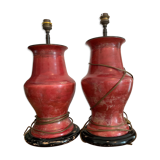 Lot Porcelain Lamps