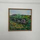 Huile sur toile suédoise – “fleurs” par lars "bjönni" andersson