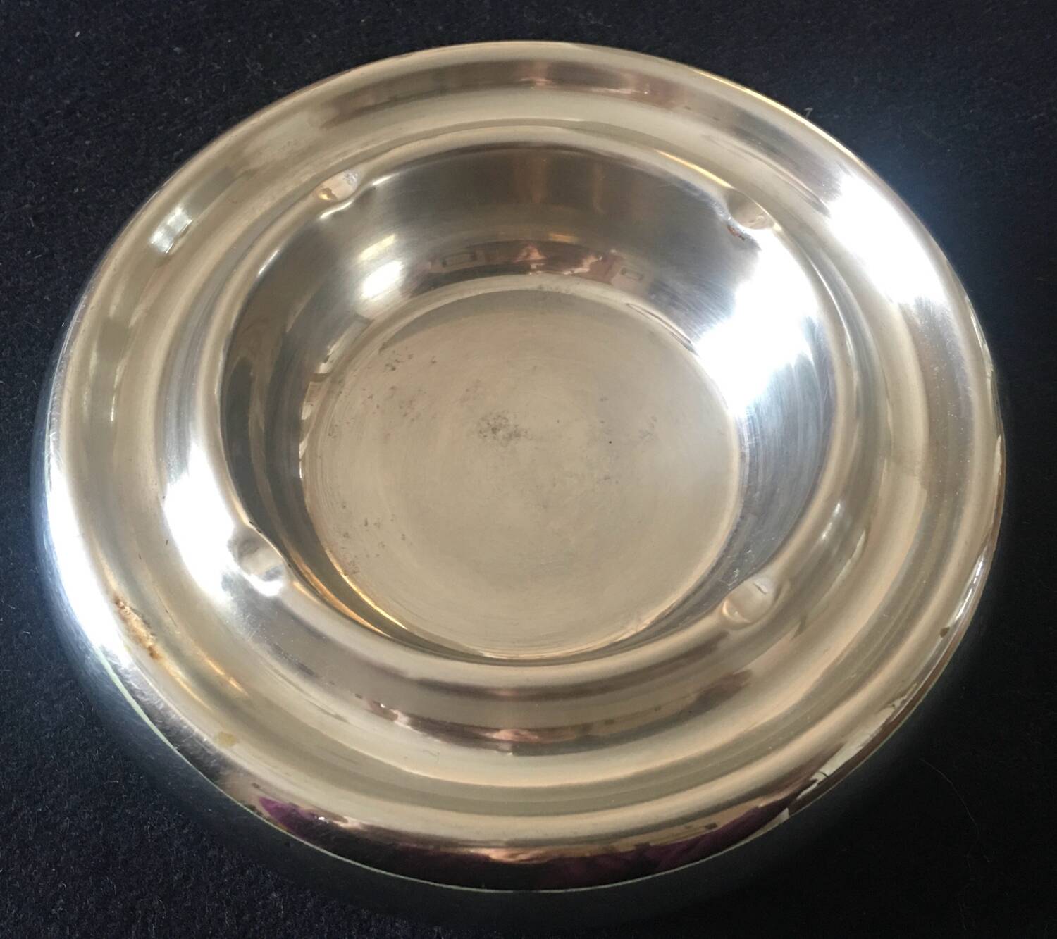 Chrome ashtray - vintage