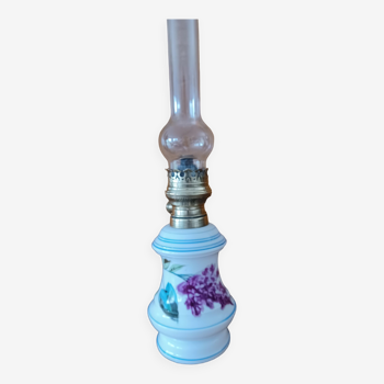 Lamp Oil Porcelain Lilac decorations.