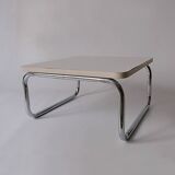 Table basse 1960 vintage bauhaus. formica 1970
