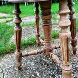 Tabouret de piano ancien style louis xvi