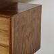 Midcentury Alfred Cox Desk In Walnut And Brass.