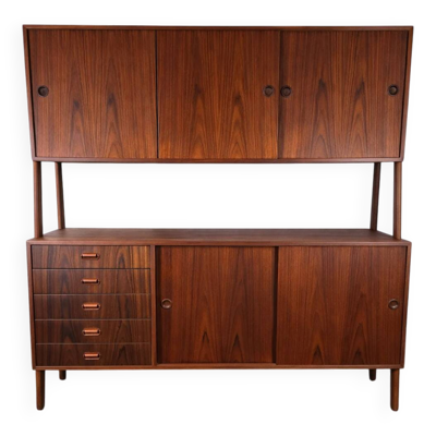 Double enfilade Modèle 3 en teck par Gunni Omann pour Oman Junn Møbelfabrik, Danemark, 1960