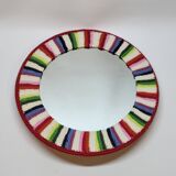 Round Wall Mirror Frame Crochet Bohemia Knitting