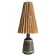 Lampe de table en grès moderne scandinave, Desiree Stentøj, années 1960