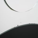 large decorative relief mirror 1980