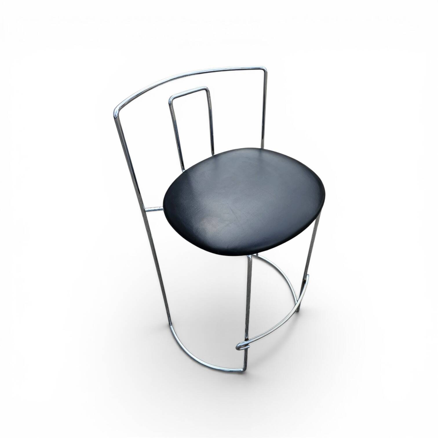 2 x Gaja stool by Kazuhide Takahama for Simon Gavina / black leather