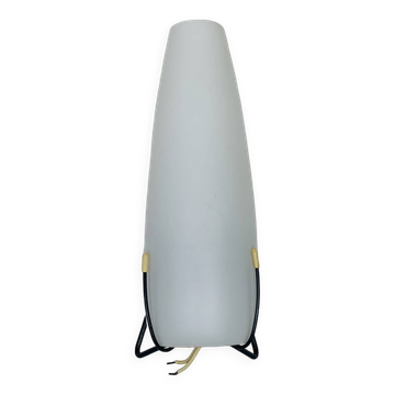 Applique Louis Kalff années 50 opaline