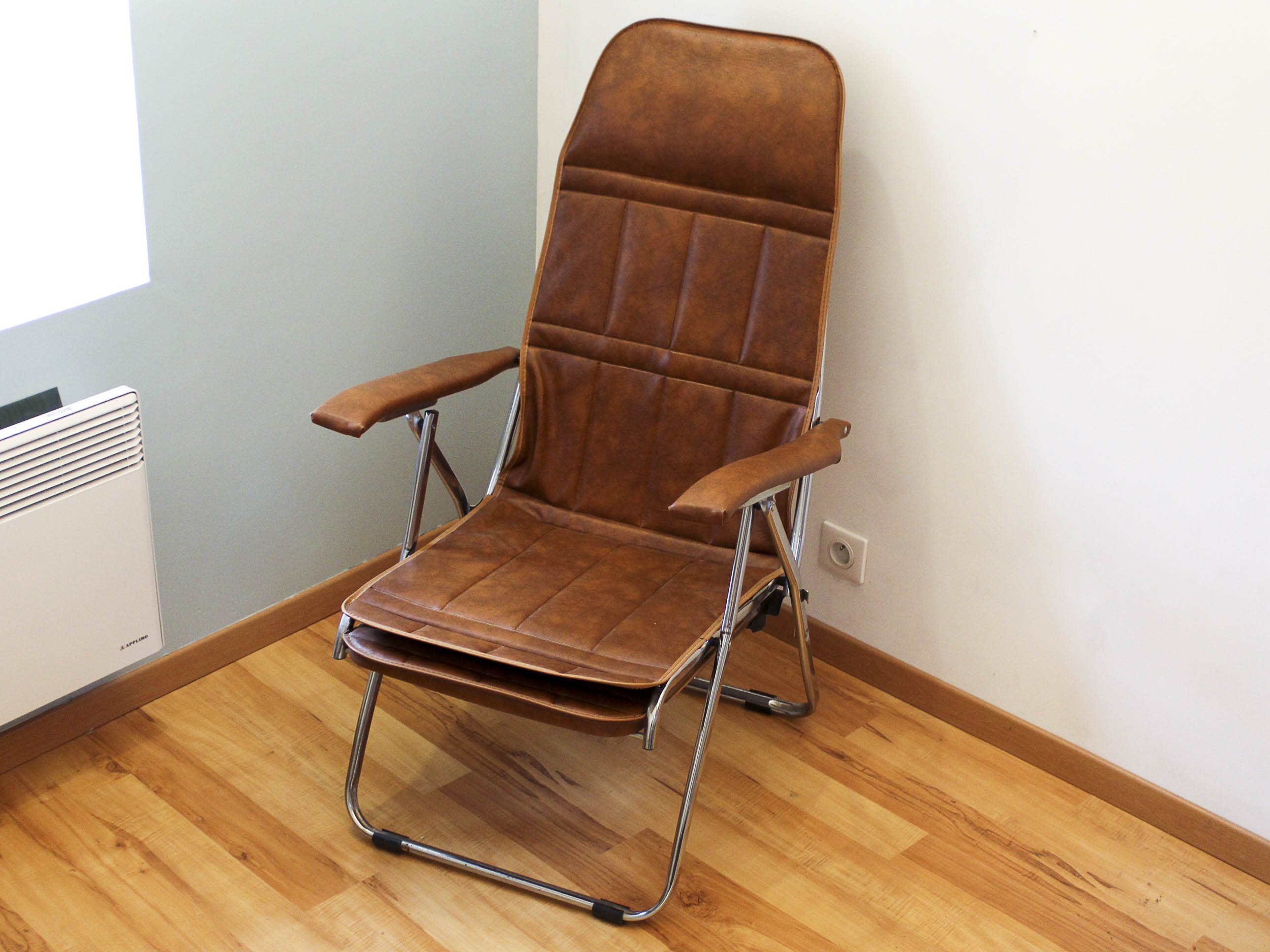 Deck chair Maule Marga Italy 70s