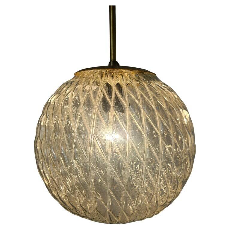 Rare Midcentury Plastic Pendant in style of Limburg, Germany, 1970s