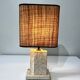 Lampe de table en travertin, 1970
