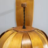 1960s Wooden Wall Lamp, Czechoslovakia