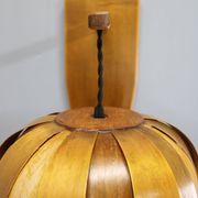 1960s Wooden Wall Lamp, Czechoslovakia