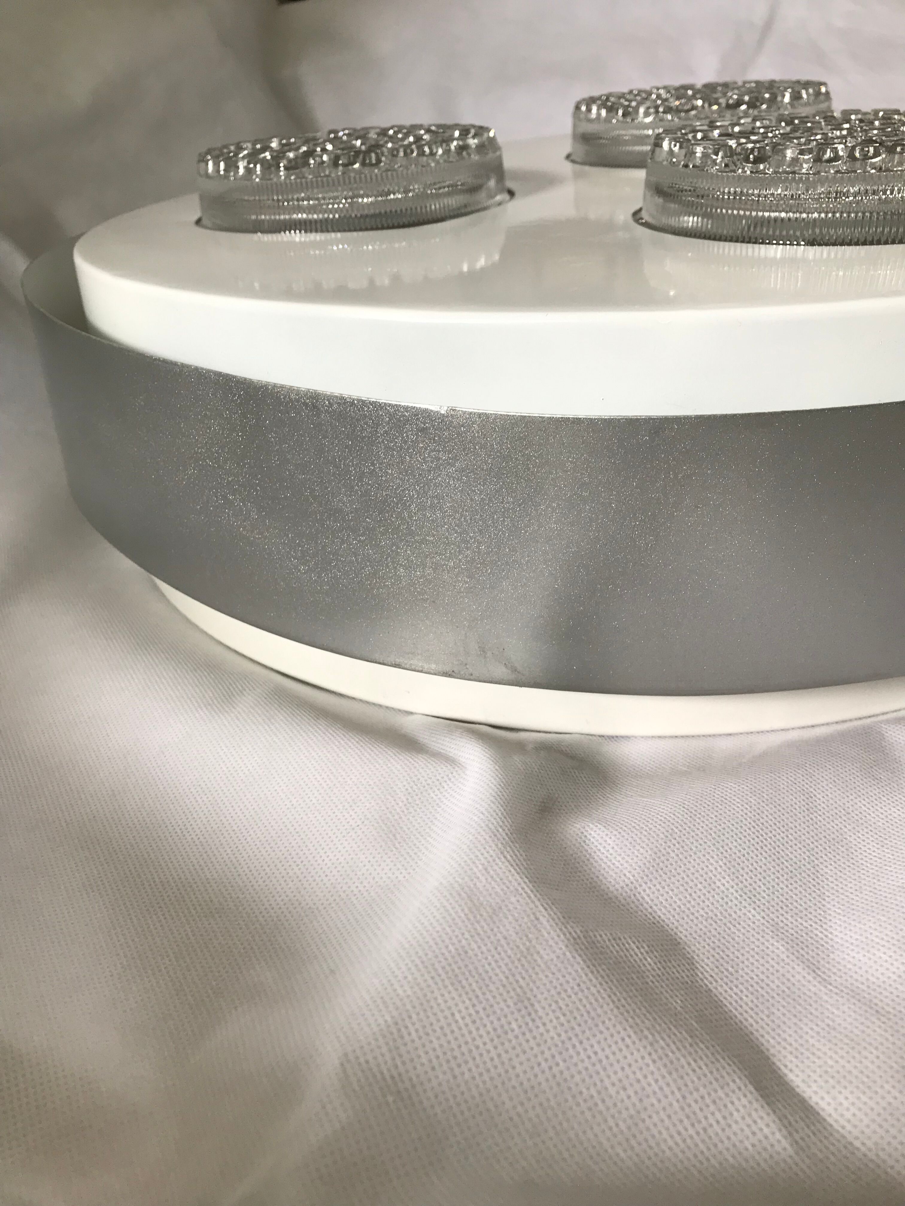 Dutch Raak ceiling light, 3 lights, 1970