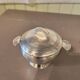 Art Deco silver-plated bonbonnière