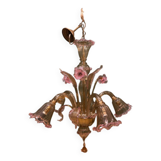 Murano crystal chandelier