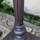 Pair of Grey Painted Wooden Pedestal Columns, Napoleon III Period