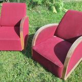 Paire de fauteuils Art déco à rénover
