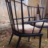 Pair of Baumann armchairs, 1960s