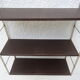 Metal string modular wall shelf